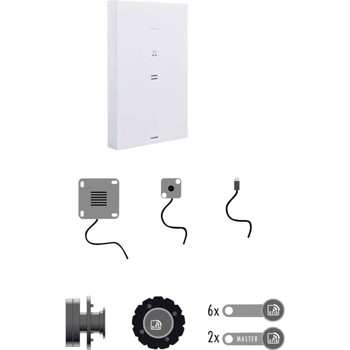 m-e modern-electronics Vistadoor Türsprechanlage Gegensprechanlage Anschlussbox - 4250109170425