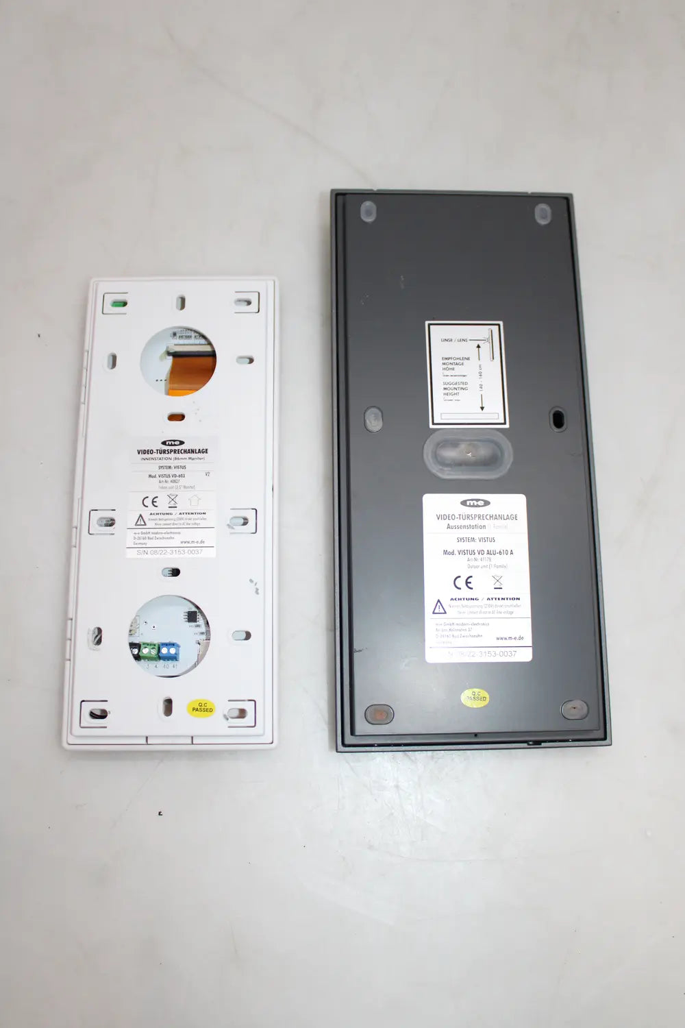 B-Ware M E Modern Electronics Vistus Vdalu6310 A Vistus Türsprechanlage Siehe Text/Foto - 4250109170876