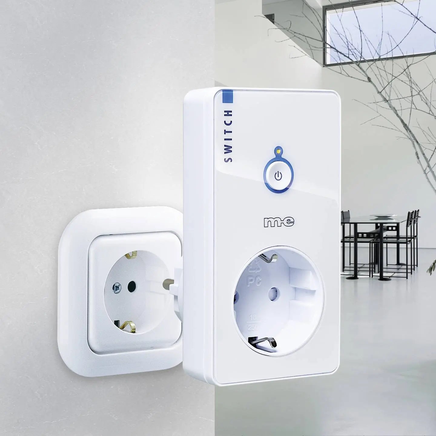 B-Ware M E Modern Electronics Funk Signalgerät Fernbedienung Schalter System Cuveo Weiß - 4250109171491