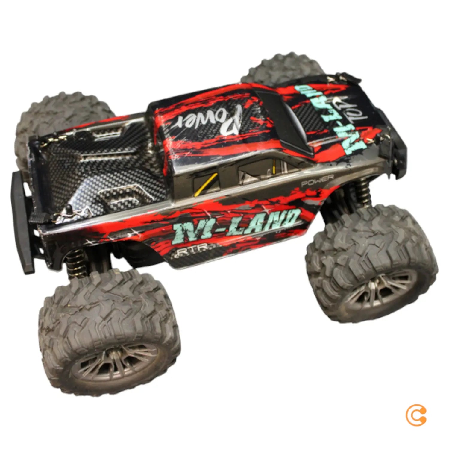 B-Ware Amewi M Land Rot Brushed 1:16 Rc Einsteiger Modellauto Elektro Siehe Text/Foto - 4260768517295