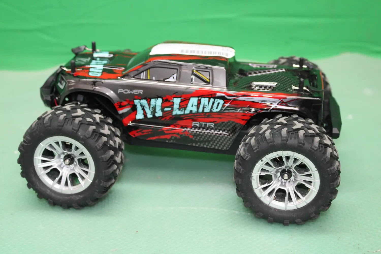 D-Ware Amewi M Land Rot Brushed 1:16 Rc Modellauto Elektro Monstertruck Defektware - 4260768517295