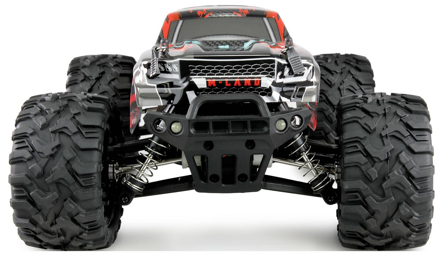 C-Ware Amewi M Land Rot Brushed 1:16 Rc Modellauto Elektro Monstertruck Siehe Text/F420 - 4260768517295