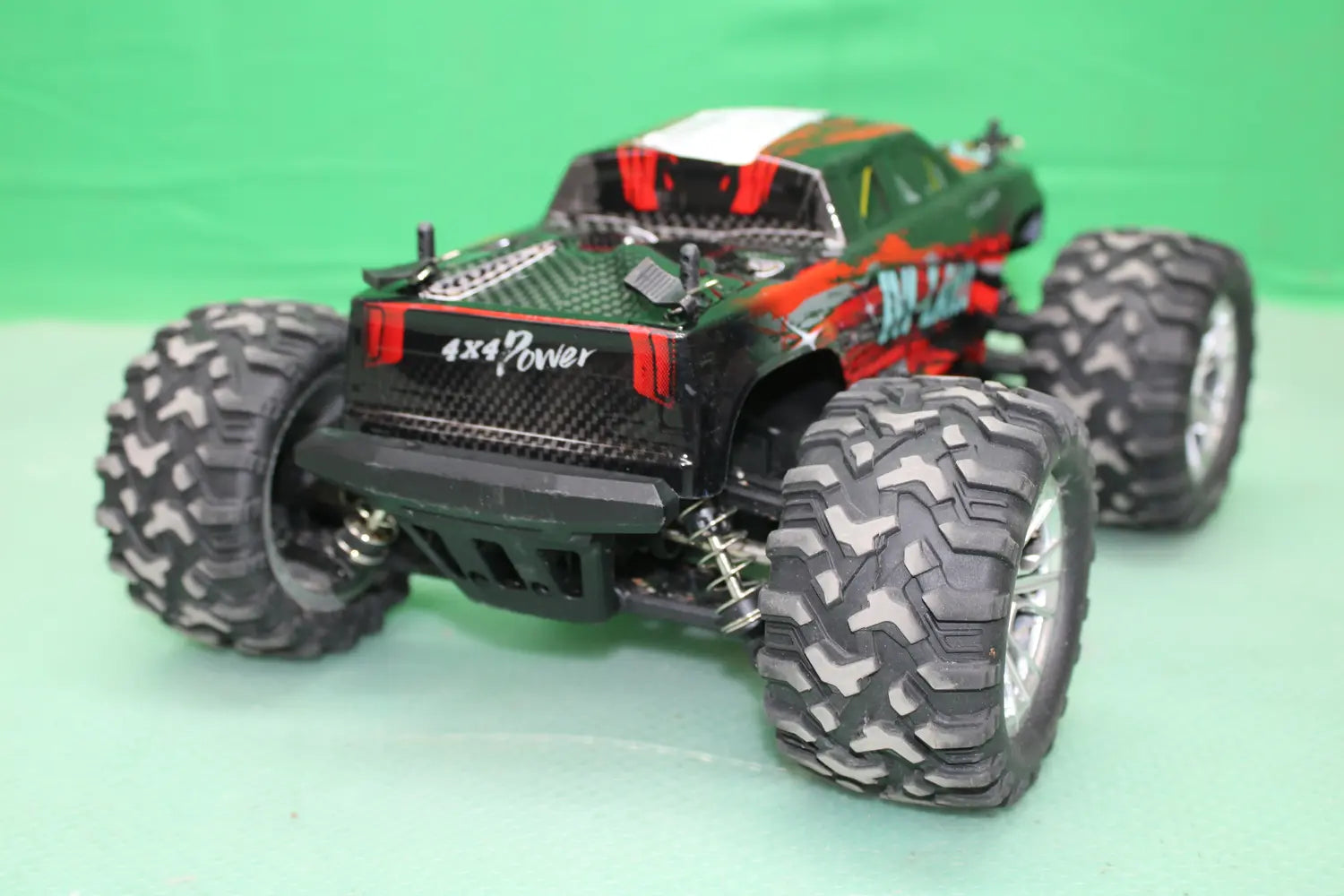 D-Ware Amewi M Land Rot Brushed 1:16 Rc Modellauto Elektro Monstertruck Defektware - 4260768517295