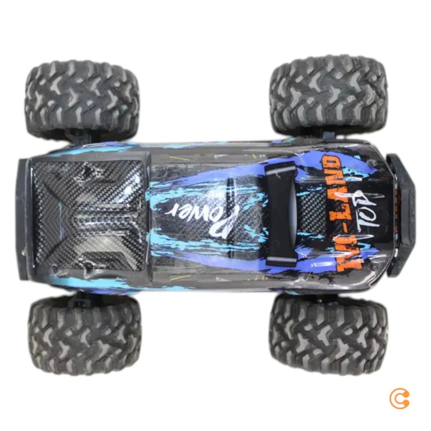 C-Ware Amewi M Land Blau Brushed 1:16 Rc Modellauto Elektro Monstertruck Siehe Text/Foto - 4260768517301