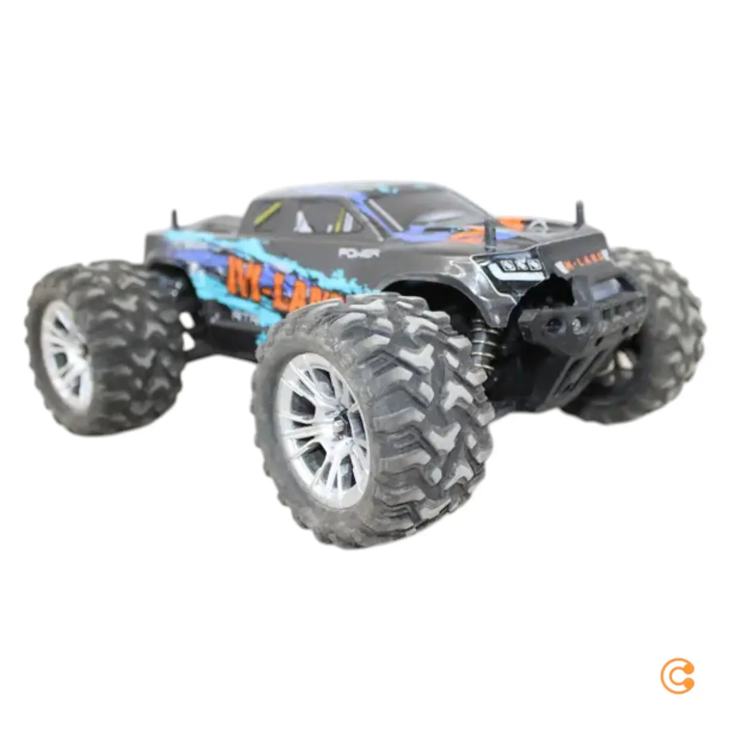 C-Ware Amewi M Land Blau Brushed 1:16 Rc Modellauto Elektro Monstertruck Siehe Text/Foto - 4260768517301