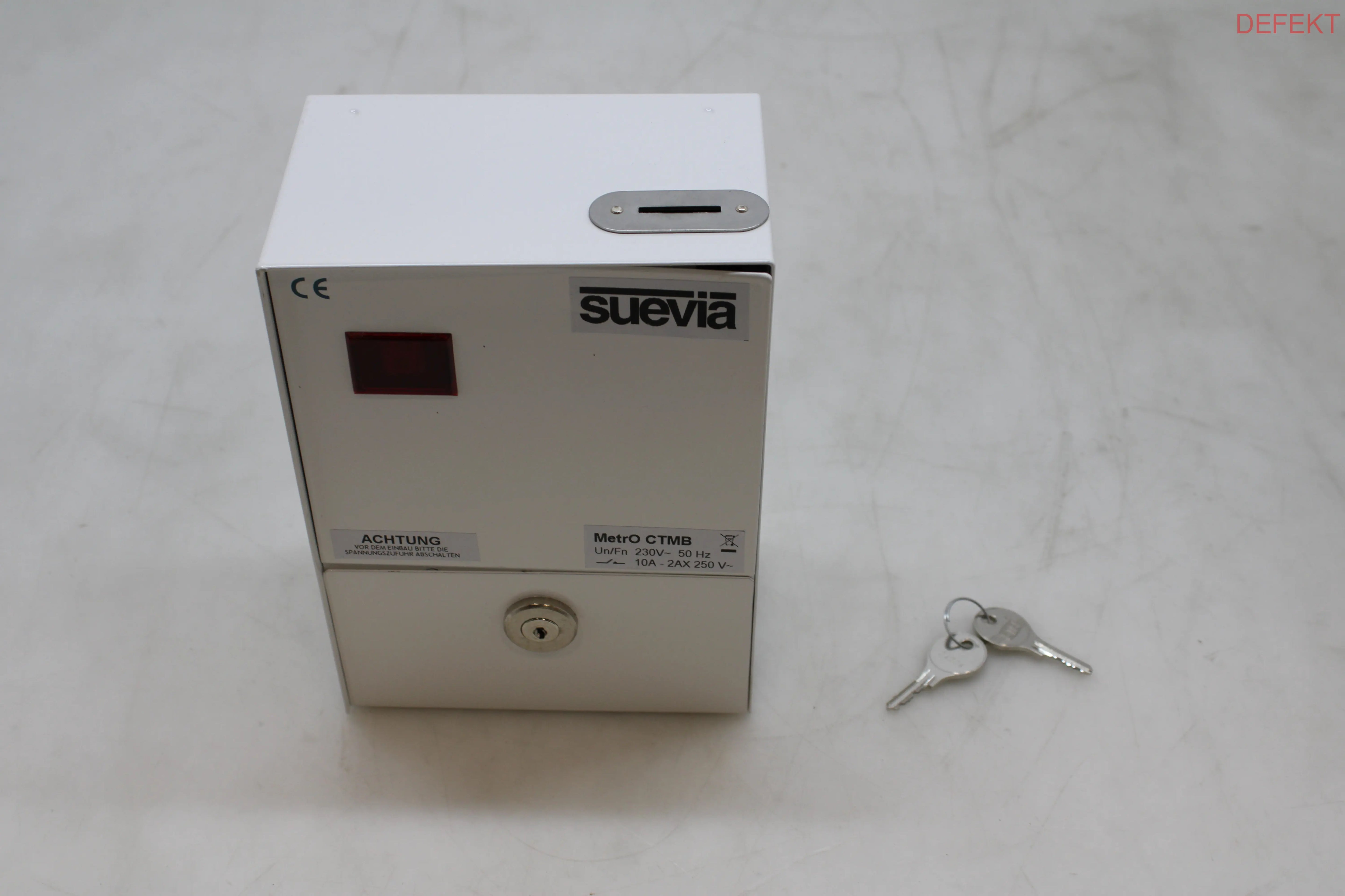 D-Ware Suevia Münzzeitzähler Digital Ip20 Münzautomat Kassiergerät Defektware - 8426709800475