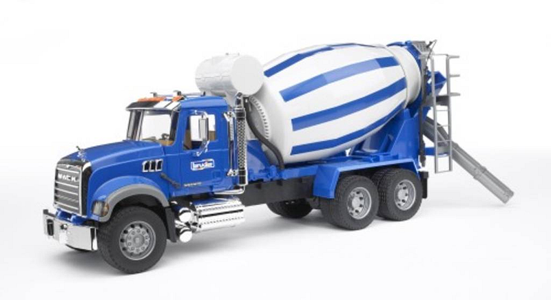 B-Ware Bruder Mack Granite Betonmischer Betonmisch Lkw Spielzeug Lastwagen Kinder Spiel - 4001702028145