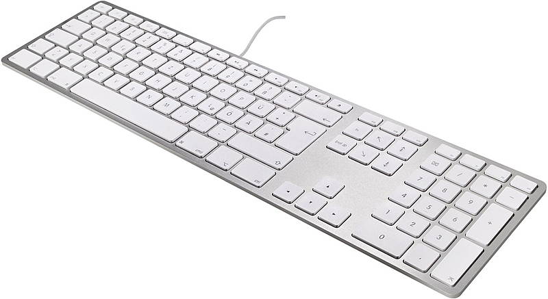 B-Ware Mac Land Matias Mt1003 Al Usb Tastatur Deutsch Qwertz Mac Aluminium Usb Anschluss - 833742005480