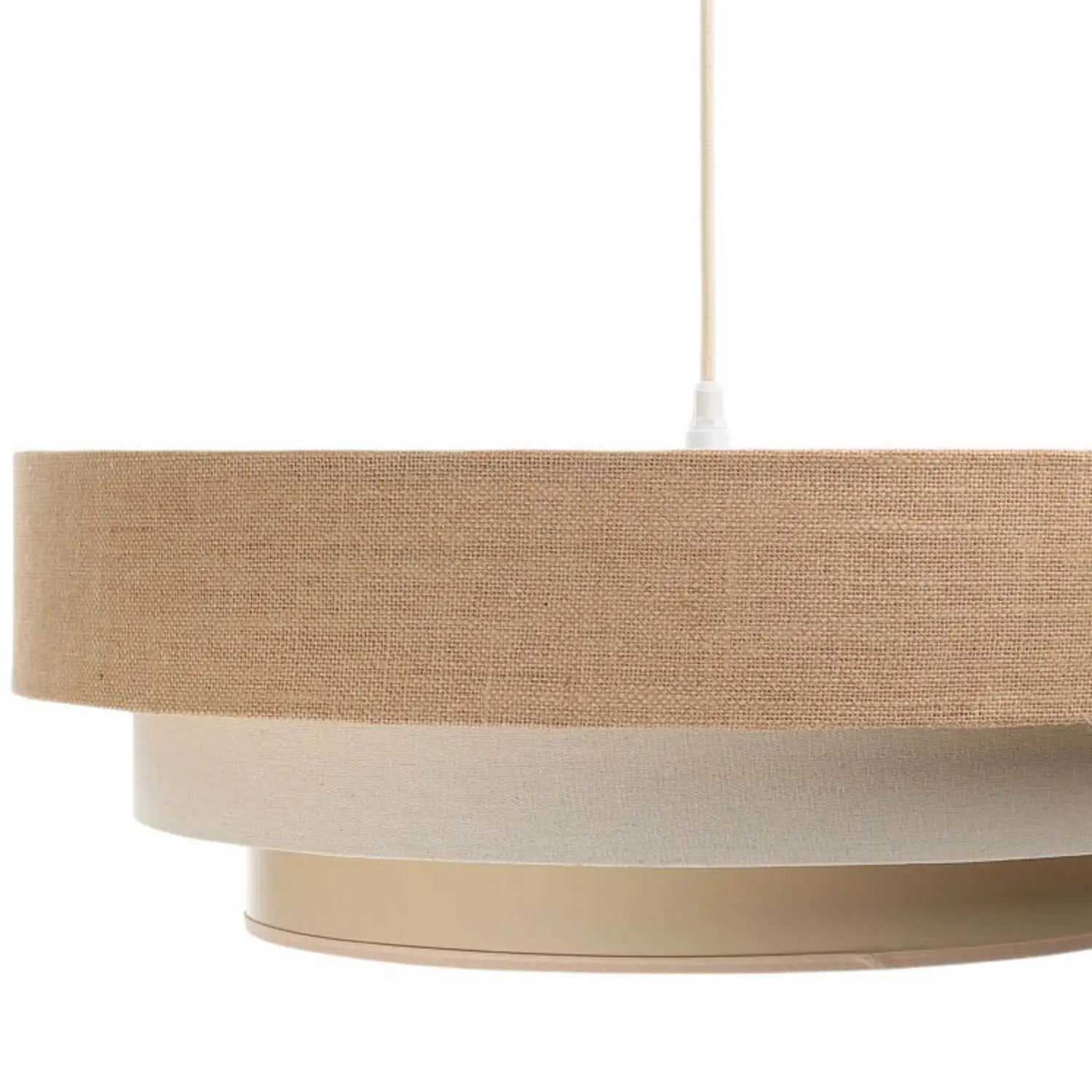 B-Ware Maco Design Hängeleuchte Pendelleuchte Jute Creme Beige Boho Lampe Deckenlampe - 5906742015409