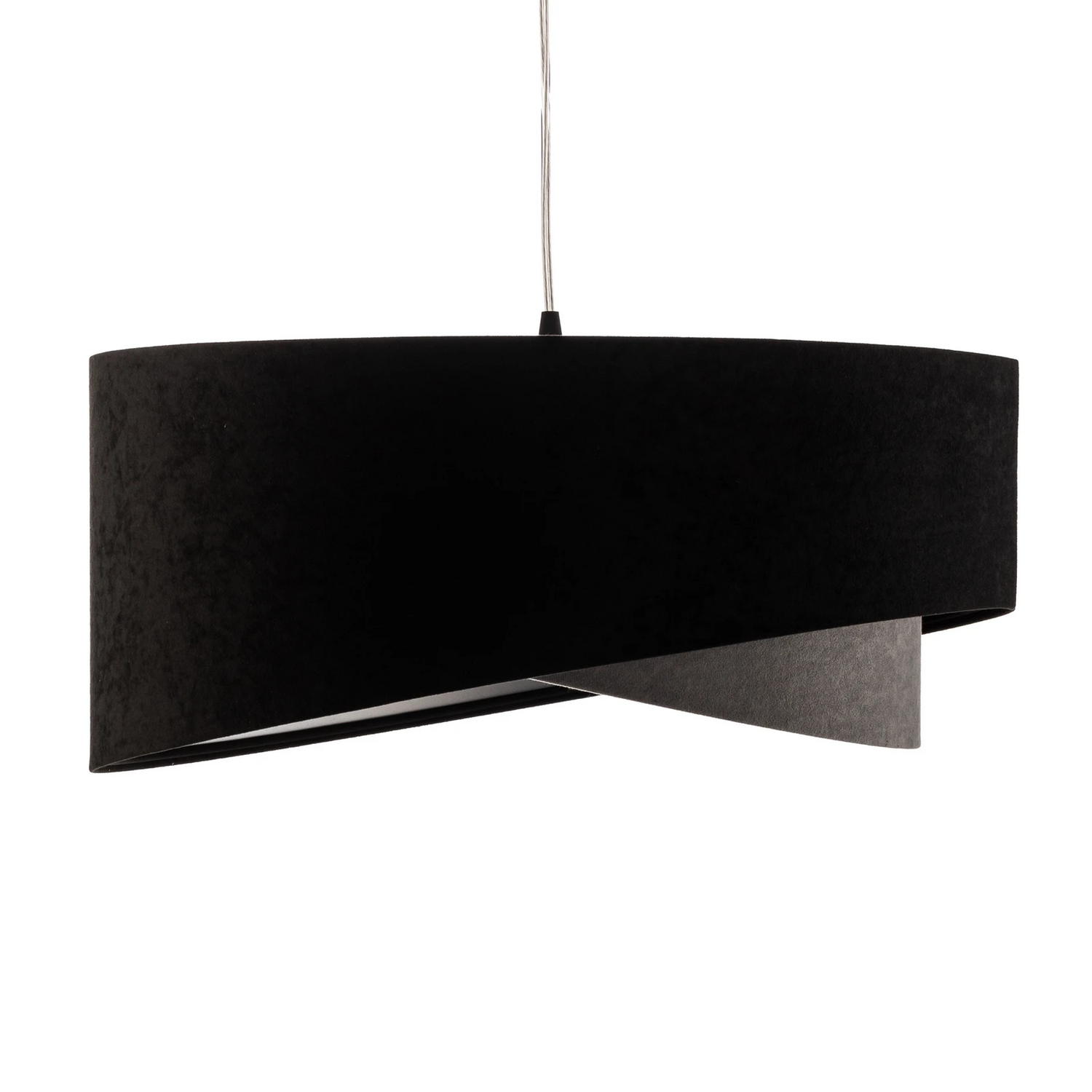 Maco Design Pendellampe Hängelampe Vivien Lampe Dreifarbig Schwarz Grau Silber B-Ware - 5906742041835