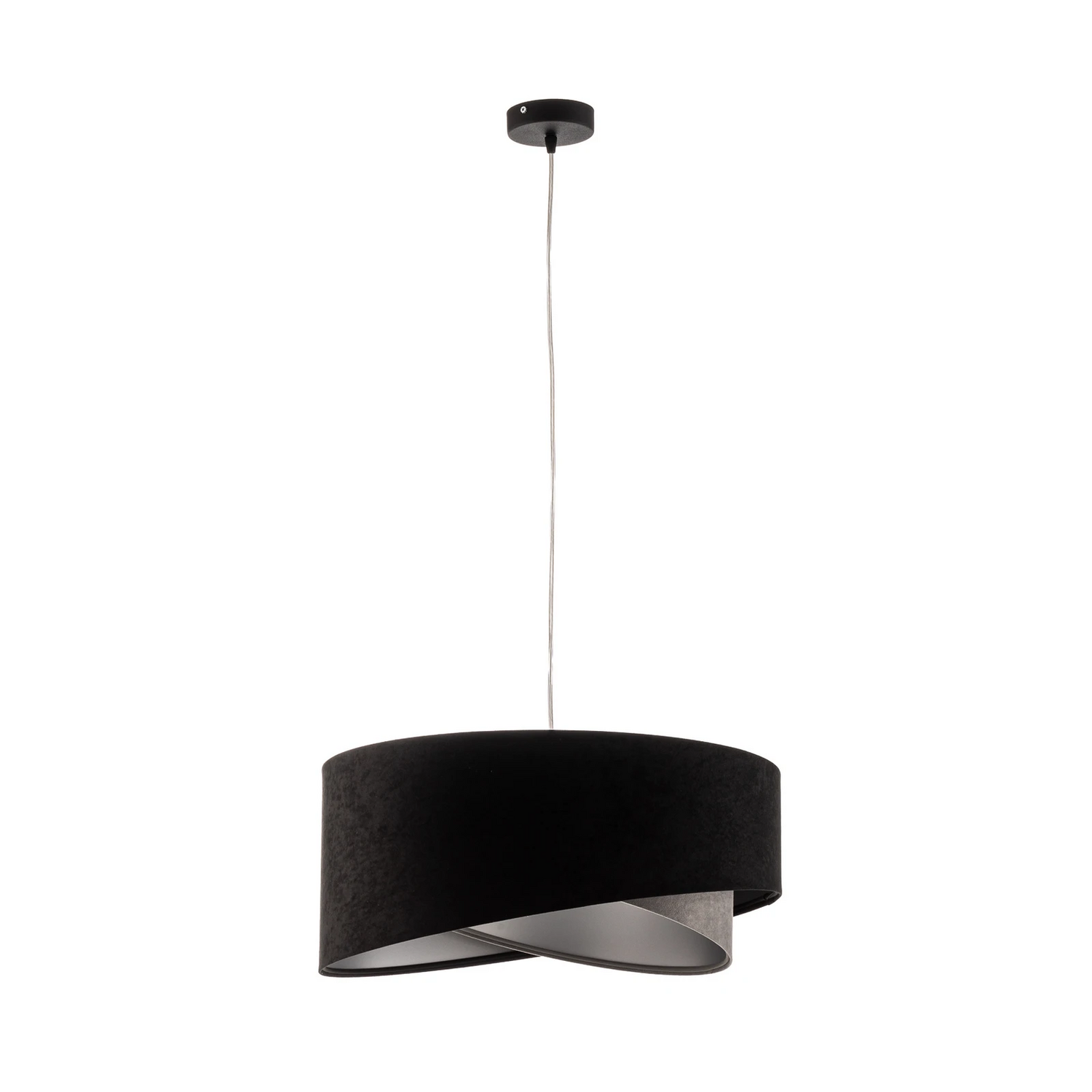 Maco Design Pendellampe Hängelampe Vivien Lampe Dreifarbig Schwarz Grau Silber B-Ware - 5906742041835