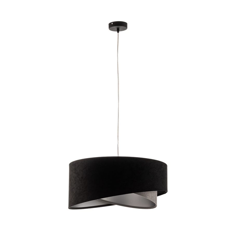 Maco Design Pendellampe Hängelampe Vivien Lampe Dreifarbig Schwarz Grau Silber B-Ware - 5906742041835