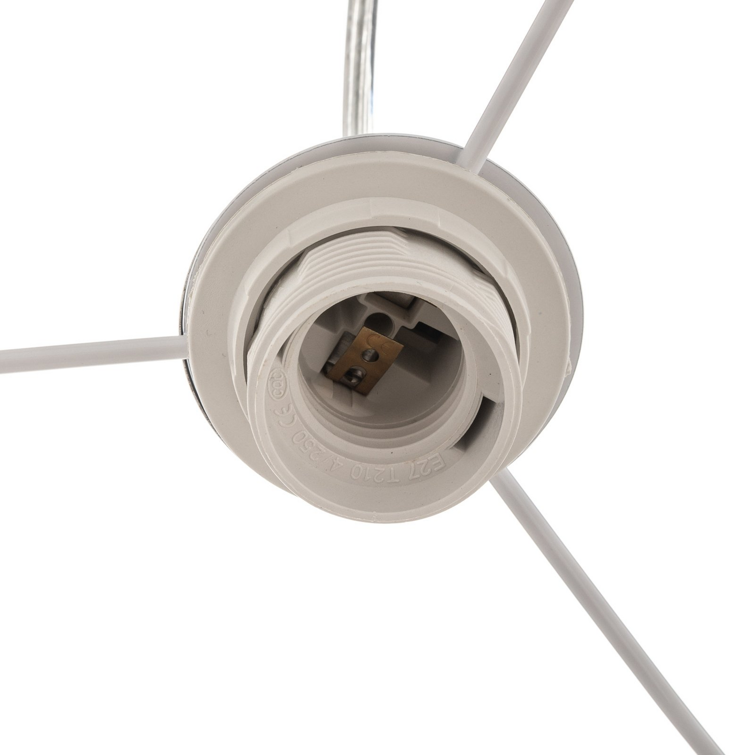 B-Ware Maco Design Salina Pendelleuchte Hängelampe Lampe Weiß Gold ø 50cm E27 Leuchte