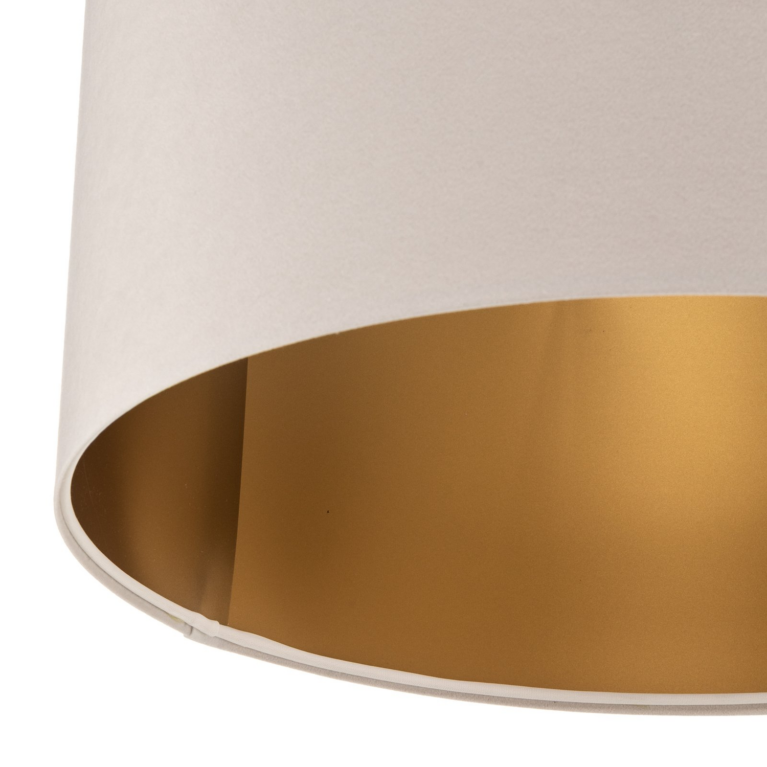 B-Ware Maco Design Salina Pendelleuchte Hängelampe Lampe Weiß Gold ø 50cm E27 Leuchte