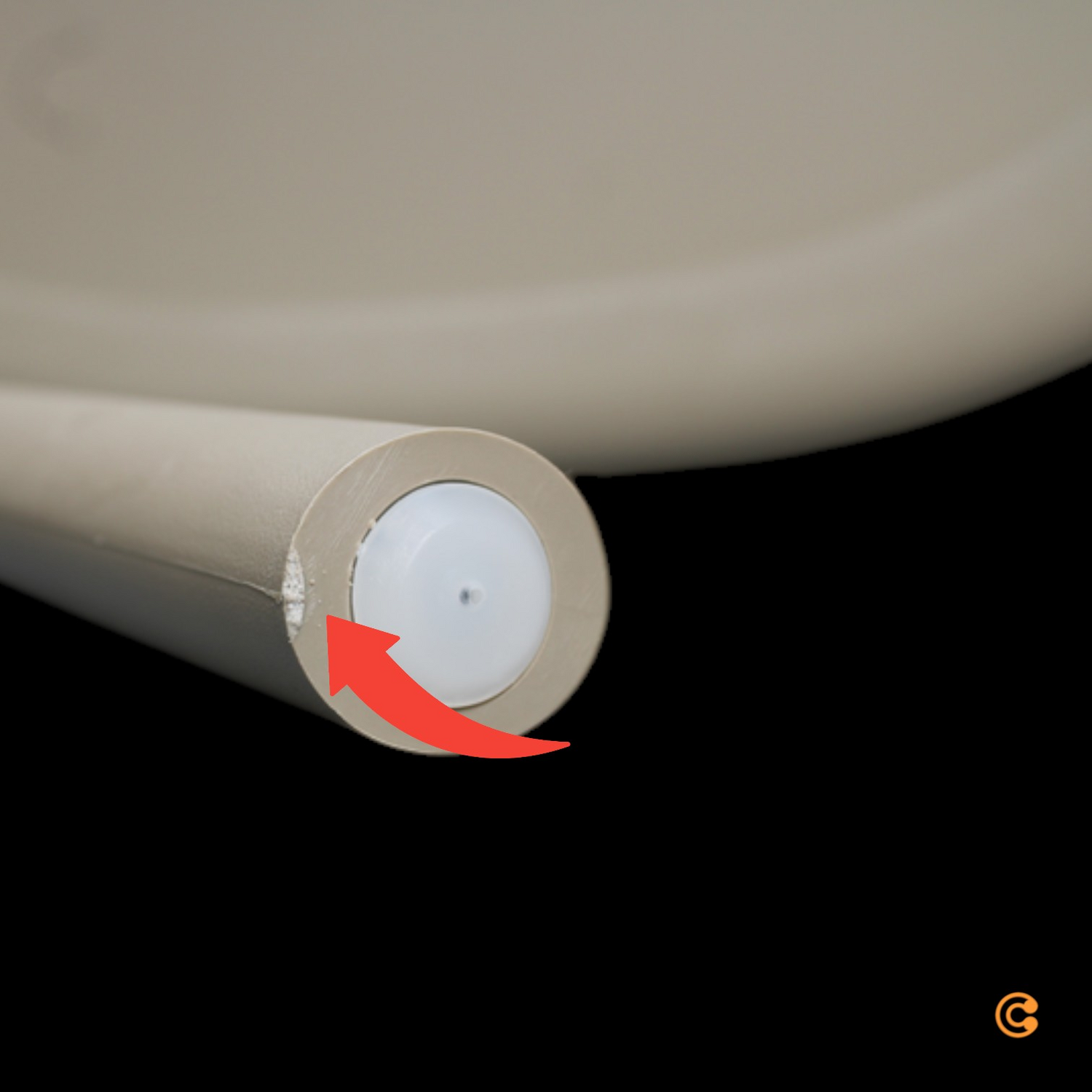 B-Ware Magis Tisch Outdoor Air Table Gartentisch Dreieckig Polypropylen Siehe Text/Foto - 8058772364235