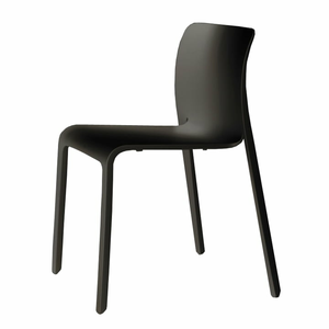 B-Ware Magis Chair First Stuhl Esszimmerstuhl Gartenstuhl Küchenstuhl Essstuhl Schwarz