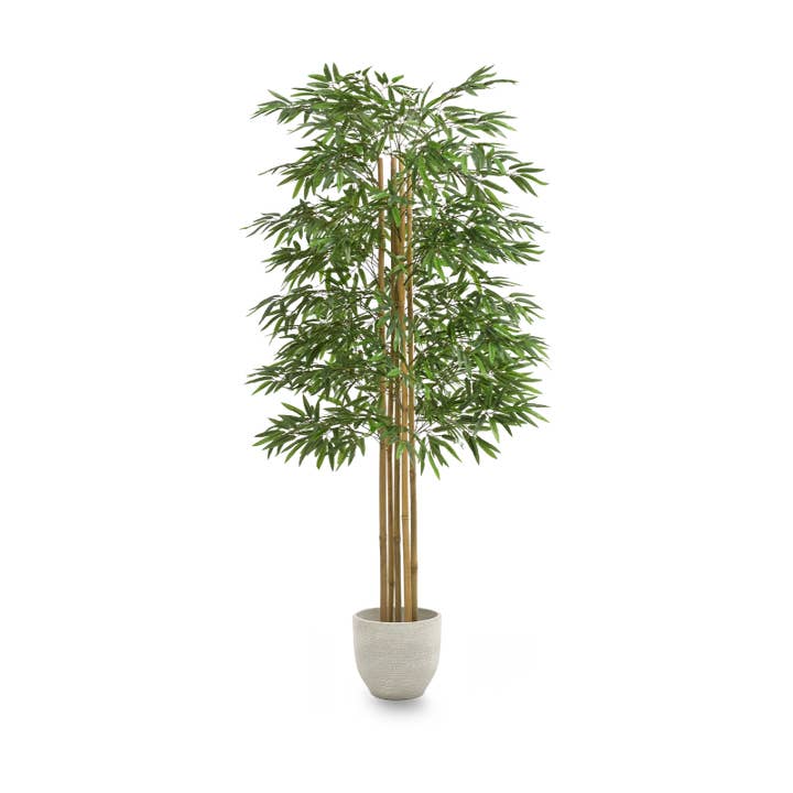 Maia Shop Künstlicher Bambus Kunstpflanze Bambusbaum 180 cm Dekoration Pflanze - 8435240993140