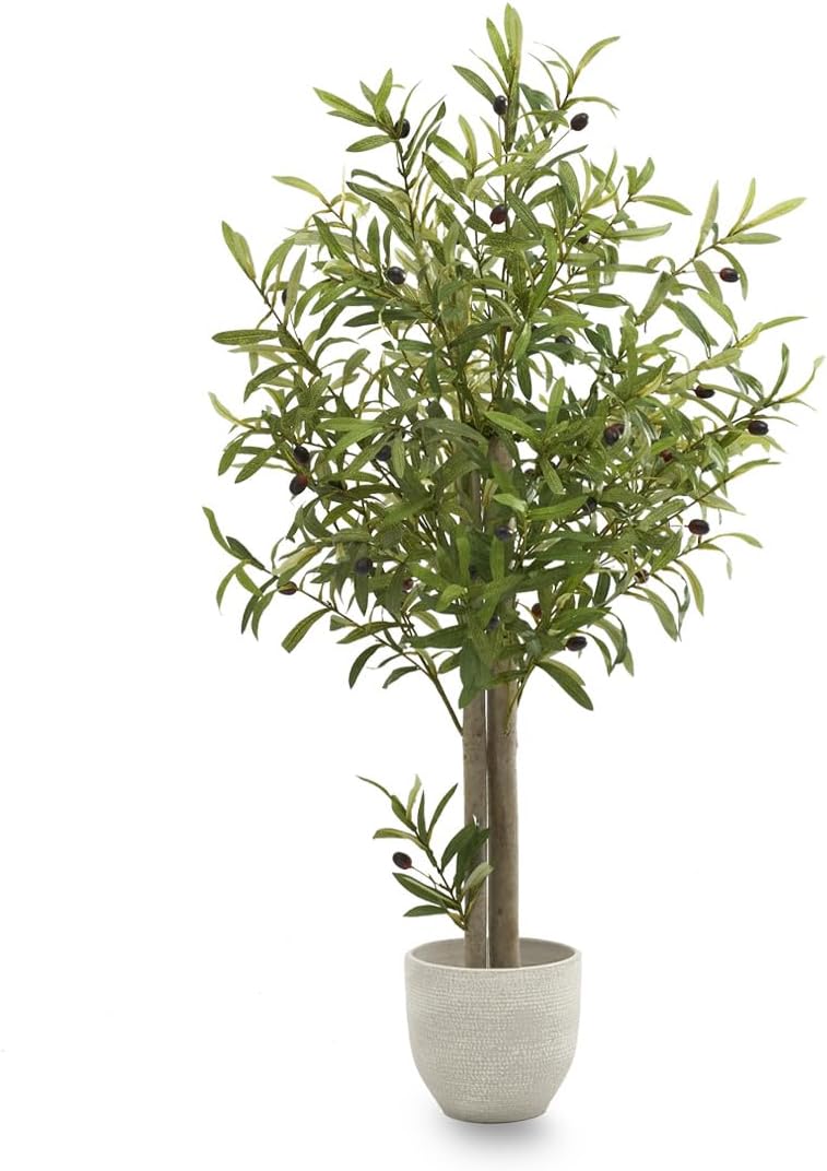 Maia Shop Olivenbaum Kunstpflanze Baum Künstlich Künstlicher Maße 105x60cm Baum - 8435240999036