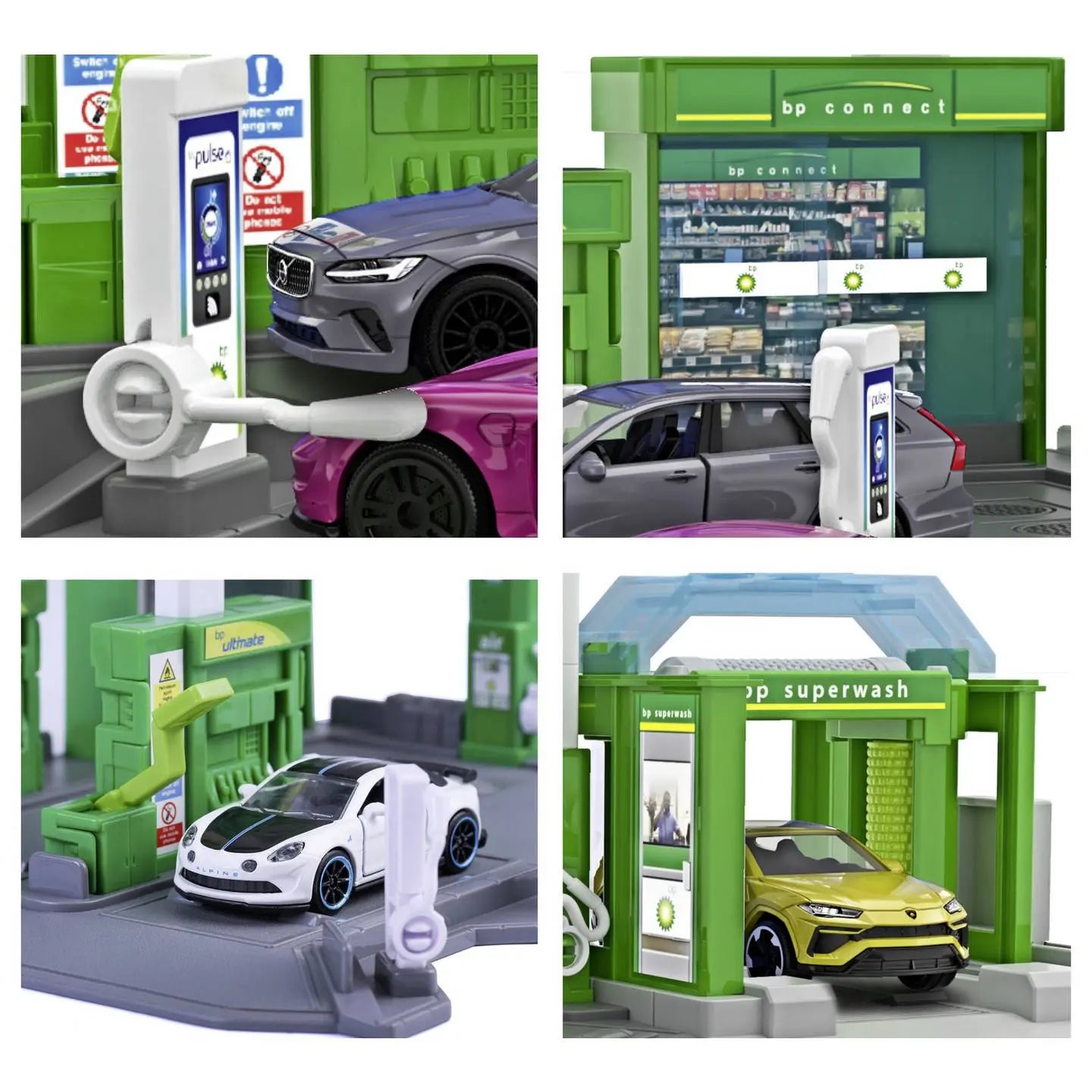 B-Ware Majorette Tankstellen Set Spielzeug Tankstelle Bp Optik Fahrzeug Enthalten - 3467452077177