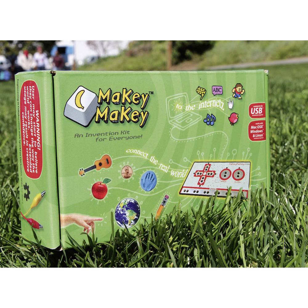 MAKEY MAKEY Gamepad Eingabegerät Controller PC Gaming Schwarz Rot Weiß - 0713757965125