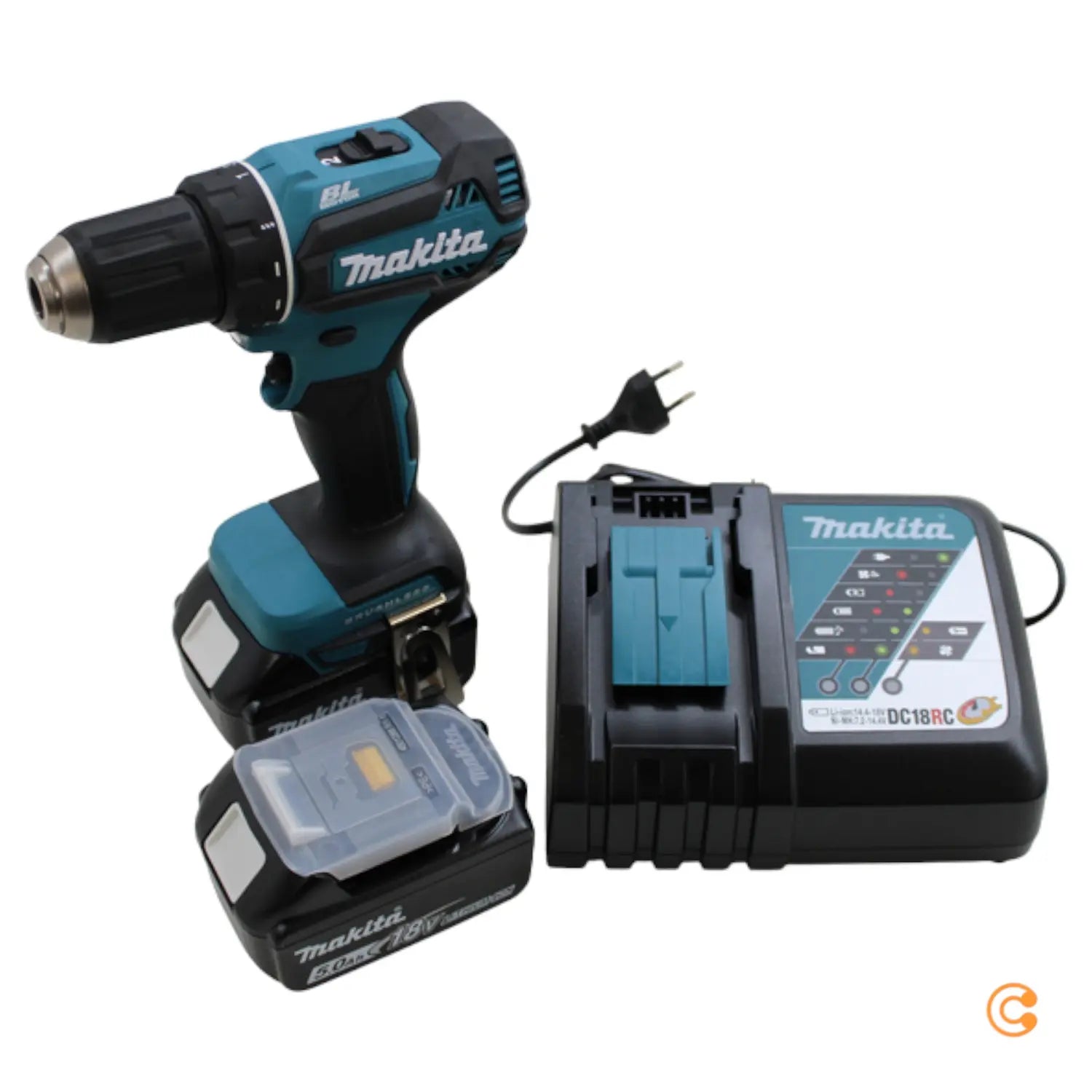 B-Ware Makita Akku Bohrschrauber Ddf485 Rt 18 V 5 Ah Akkubohrer Bohrer Siehe Text/Foto - 88381866439