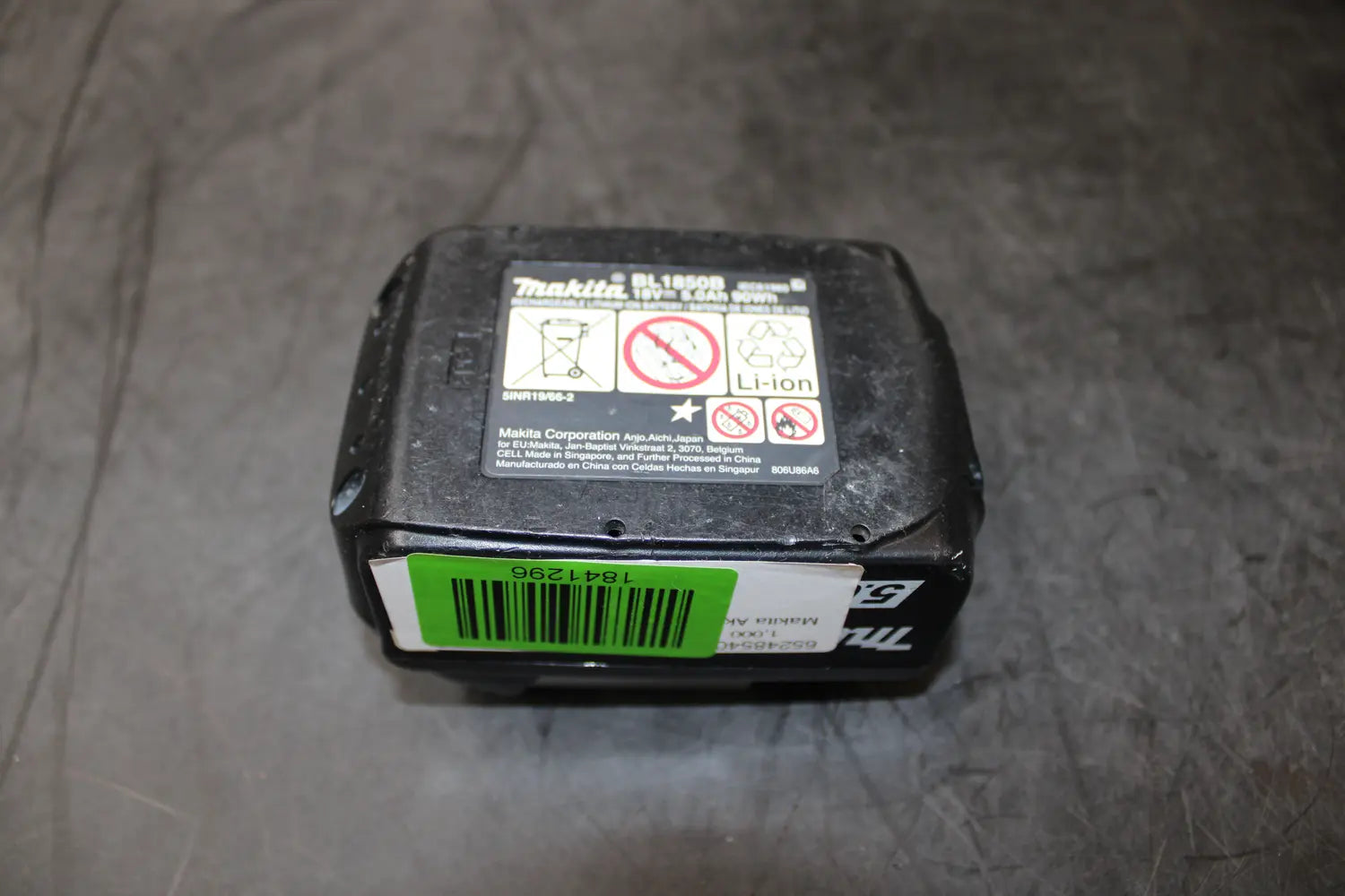 B-Ware Makita Bl1850 B 197280 8 Werkzeugakku Spezial Akku 18 V 5 Ah Li Ion Siehe Text/Foto - 88381459129