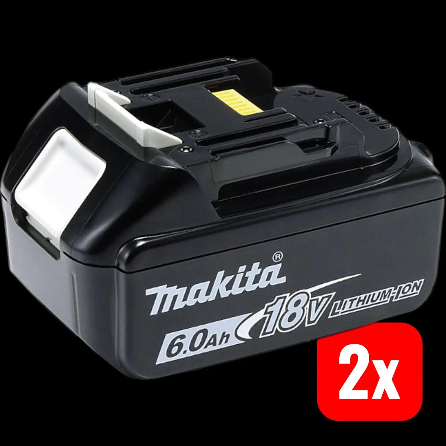 B-Ware Makita Akku Bl1860 B Li 18,0 V 6.0 Ah Li Ion Werkzeug Akku Akku 18 V 6 Ah 2 Stück - 88381464123