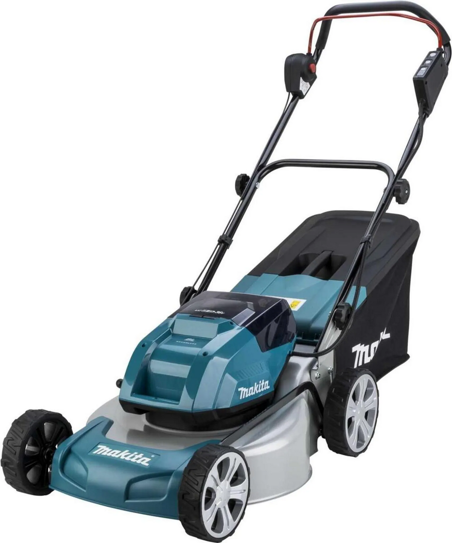 Makita Akku Rasenmäher Mäher Rasenflächen 2x18 V Schnittbreite 46cm Defektware D-Ware - 88381735018
