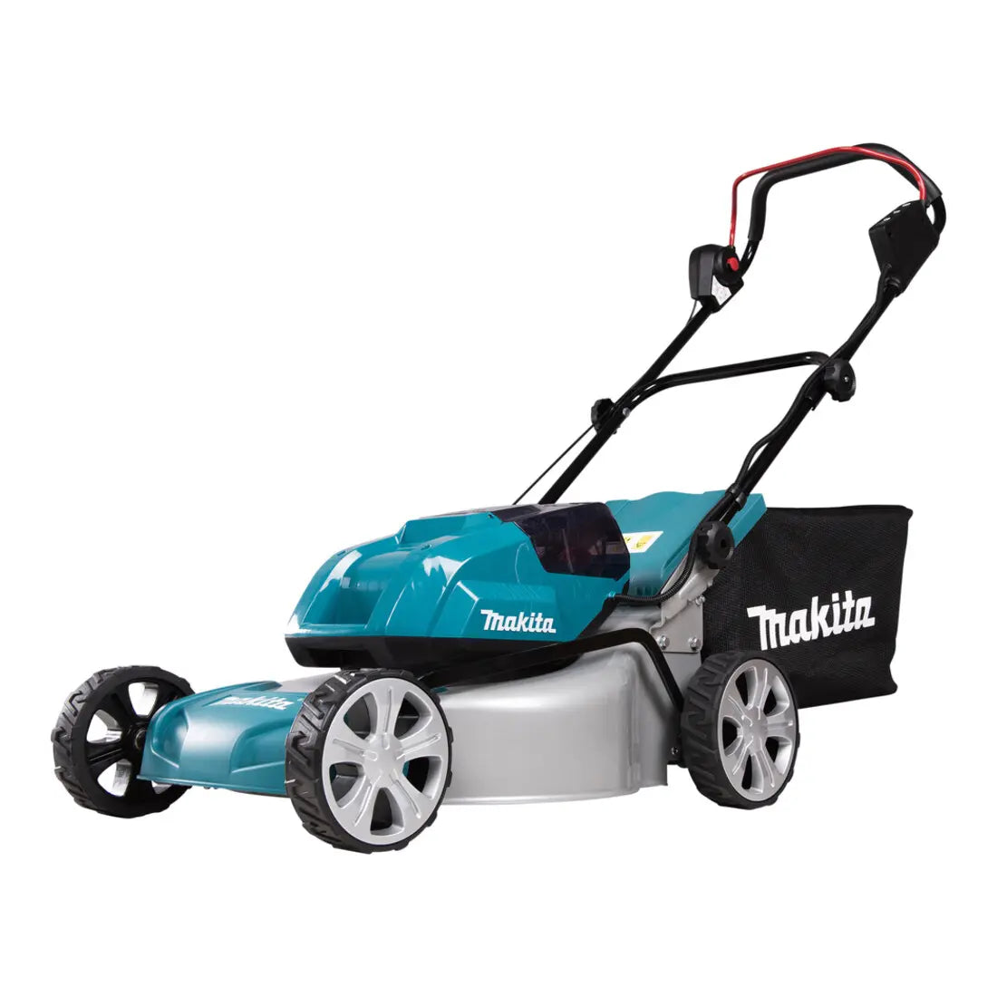 B-Ware Makita Rasenmäher Akku Mäher Grasfangkorb Sichelmesser Mulchkeil Ladegerät Akkus - 88381767088