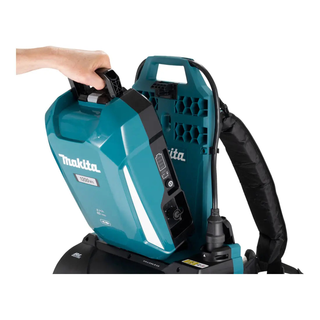 B-Ware Makita Akku Rucksackgebläse Laubbläser Pdc1200 36 V Rohradapter Gurt Ohne Akku - 88381770248