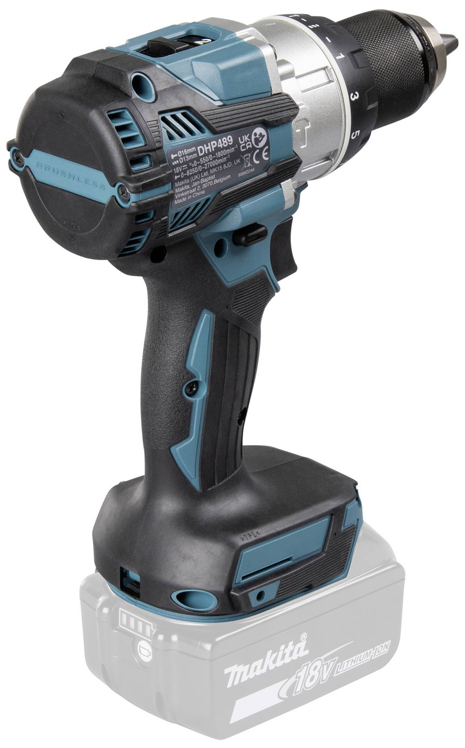 B-Ware Makita Dhp489 Z 2 Gang Akku Schlagbohrschrauber 620 W Bohrer Werkzeug Schlagbohrer - 88381775601