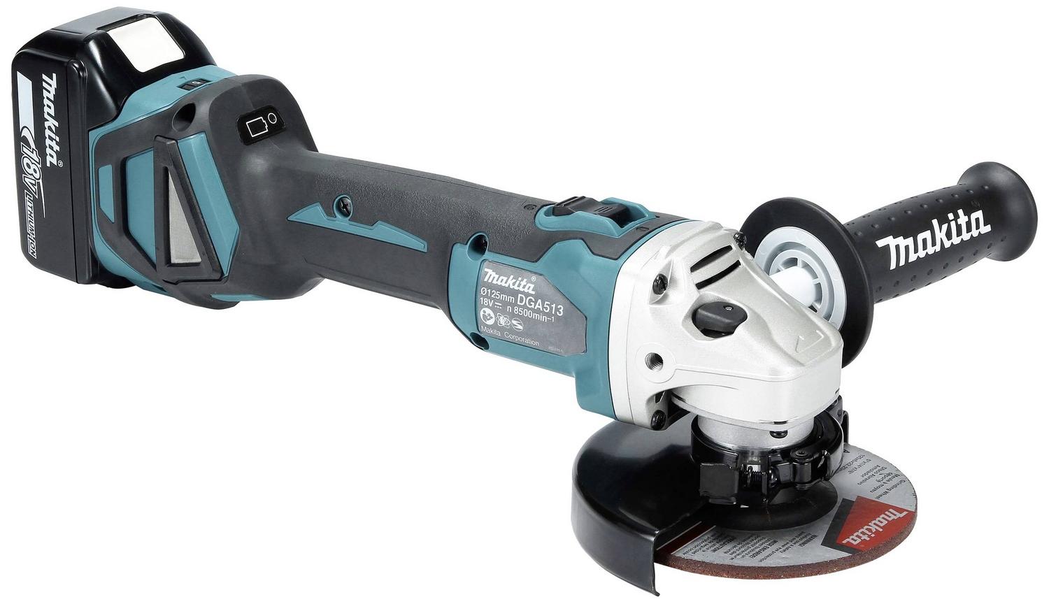 B-Ware Makita Akku Winkelschleifer Winkelschleifer Schleifgerät Dga513 Z Ohne Akku - 88381853590