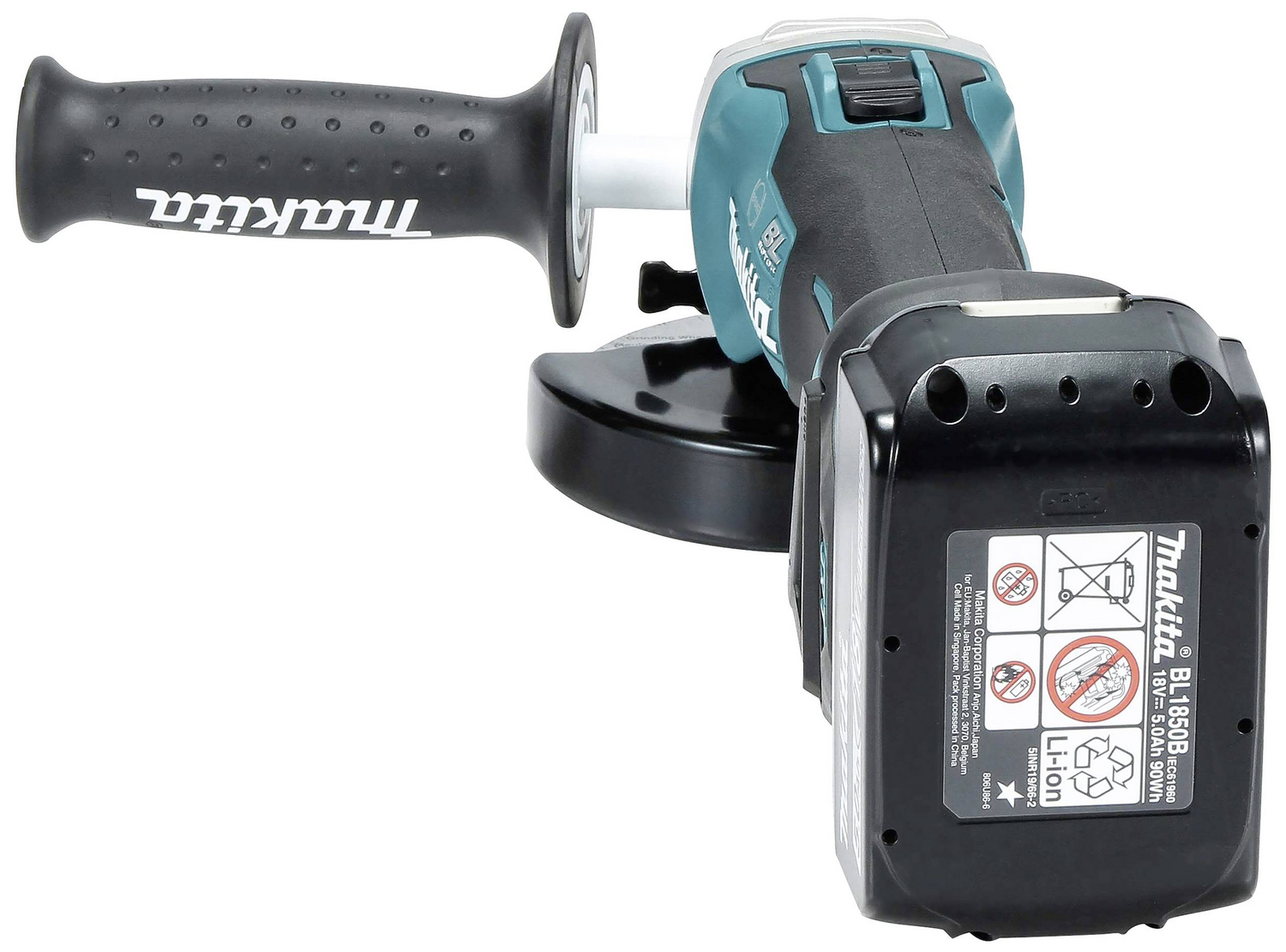 B-Ware Makita Akku Winkelschleifer Winkelschleifer Schleifgerät Dga513 Z Ohne Akku - 88381853590
