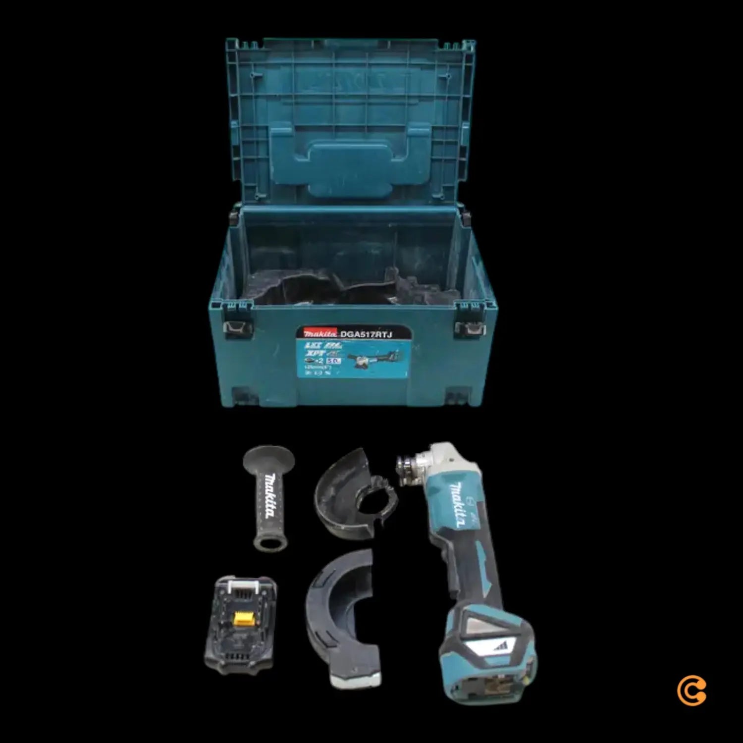 Makita S 0380 5882108 Dga517 Rtj Akku Winkelschleifer 125mm Siehe Text/Foto C-Ware - 88381854078
