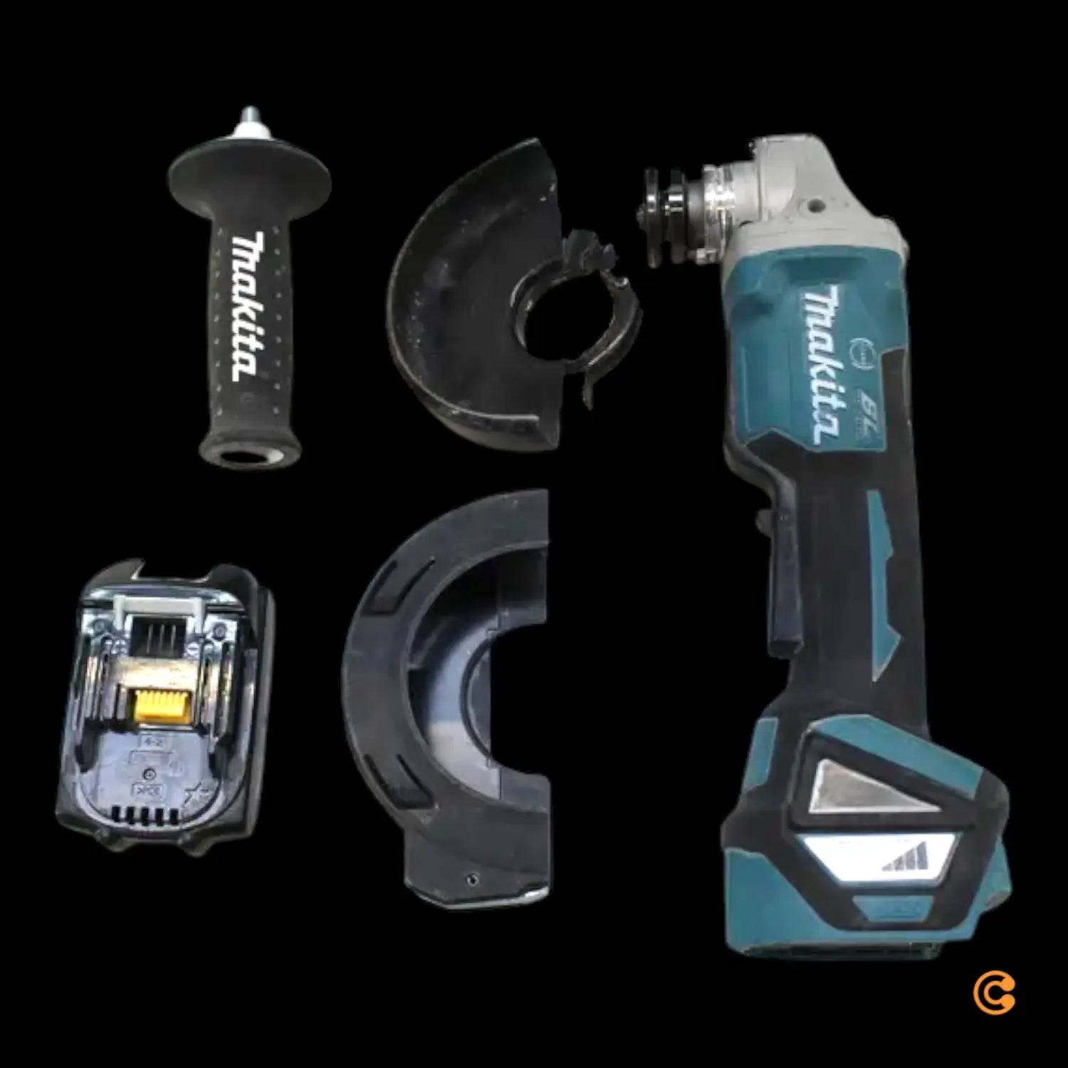 Makita S 0380 5882108 Dga517 Rtj Akku Winkelschleifer 125mm Siehe Text/Foto C-Ware - 88381854078