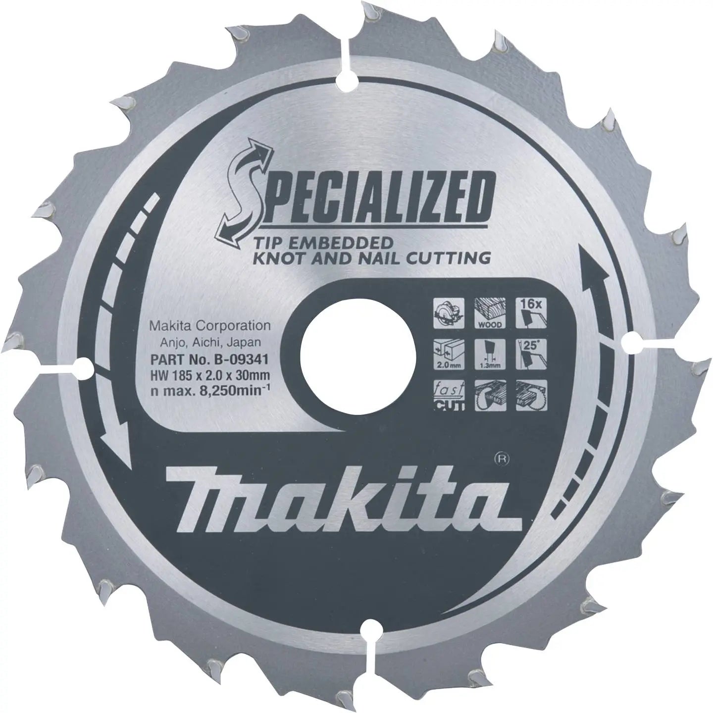 B-Ware Makita B 42379 Kreissägeblatt Sägeblatt Holzblatt 1 St - 88381438711
