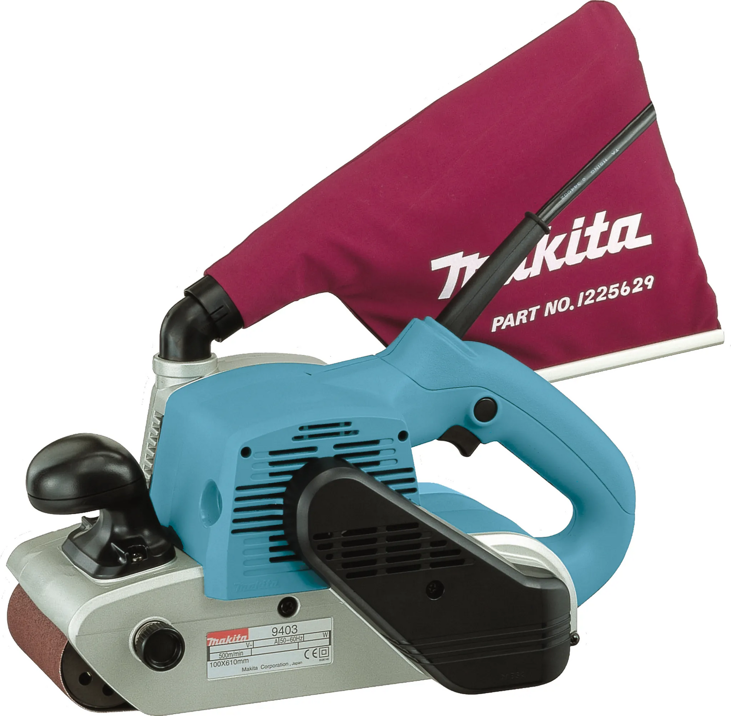 B-Ware Makita Bandschleifer Schleifmaschine 9403 J Hohe Abtragleistung Balance 1200 W - 88381640763