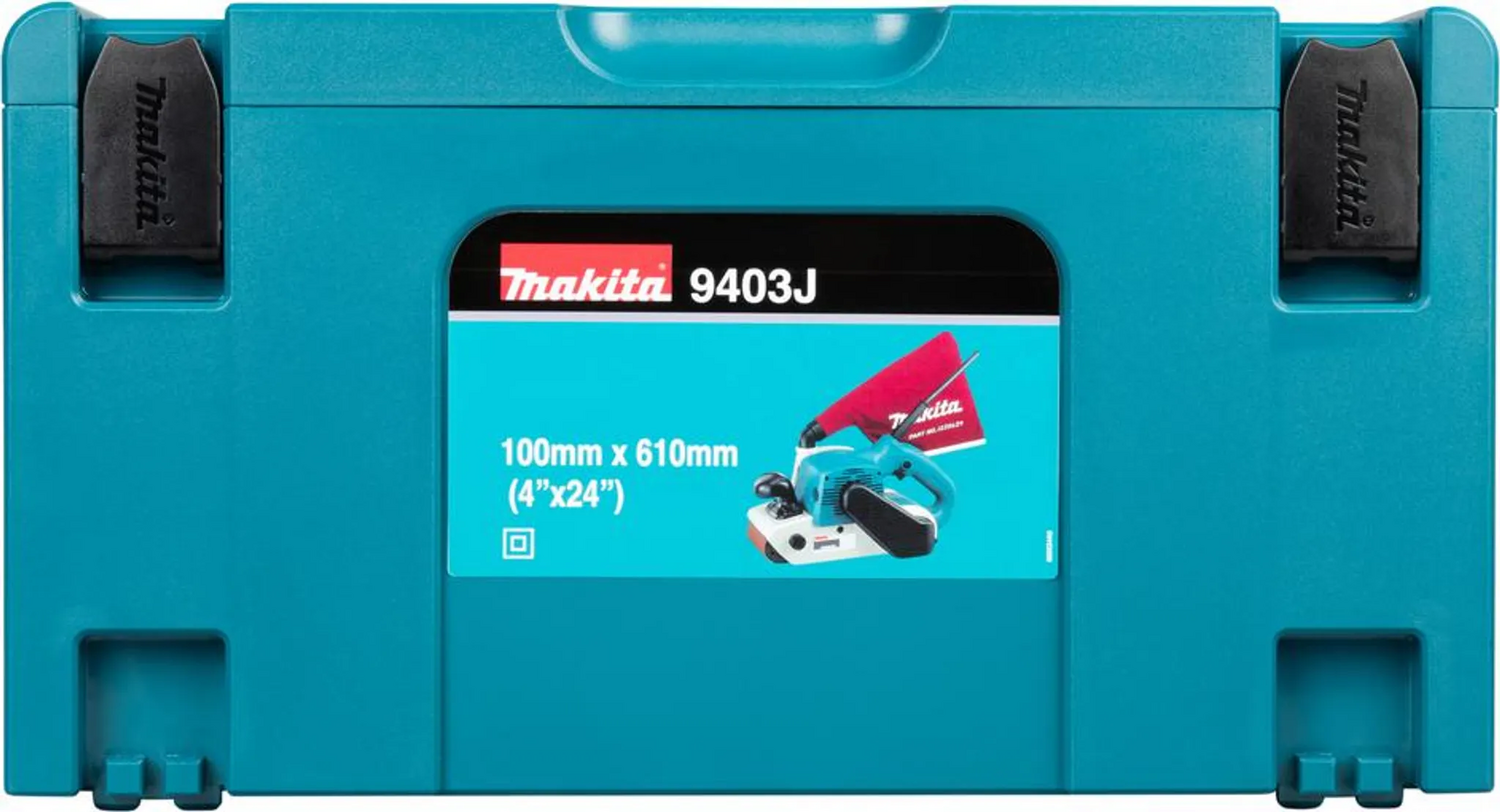 B-Ware Makita Bandschleifer Schleifmaschine 9403 J Hohe Abtragleistung Balance 1200 W - 88381640763