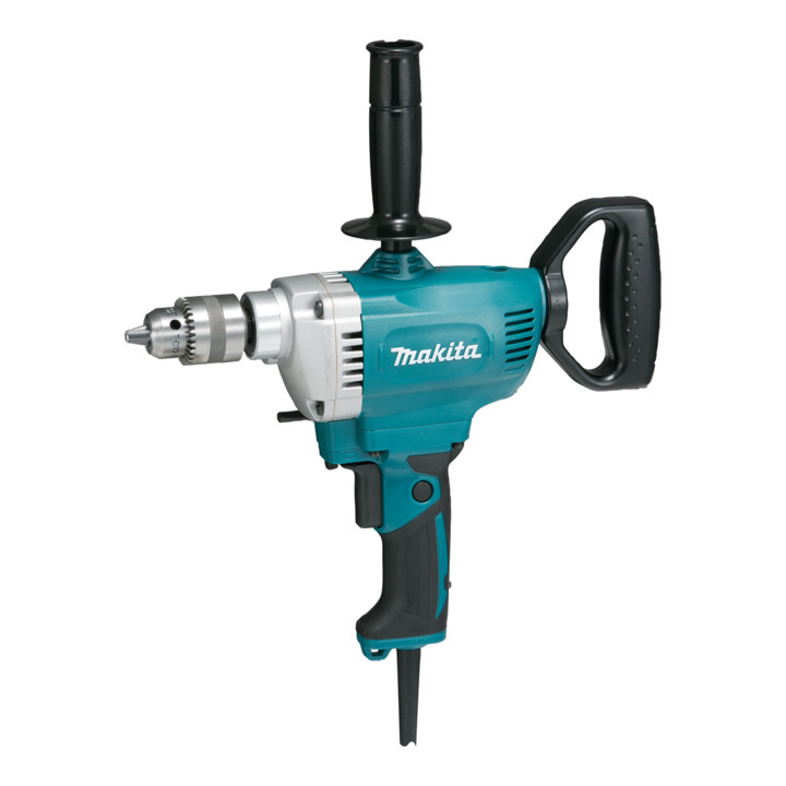Makita Bohrmaschine Drehmaschine Bohrgerät 750 W Stahl Holz Seitengriff Makpac182 B-Ware