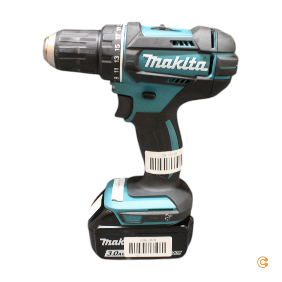 Makita Ddf482 Rfj  Bohrschrauber 18 V 3 Ah Li Ion Inkl Koffer Siehe Text/Foto B-Ware - 88381813655