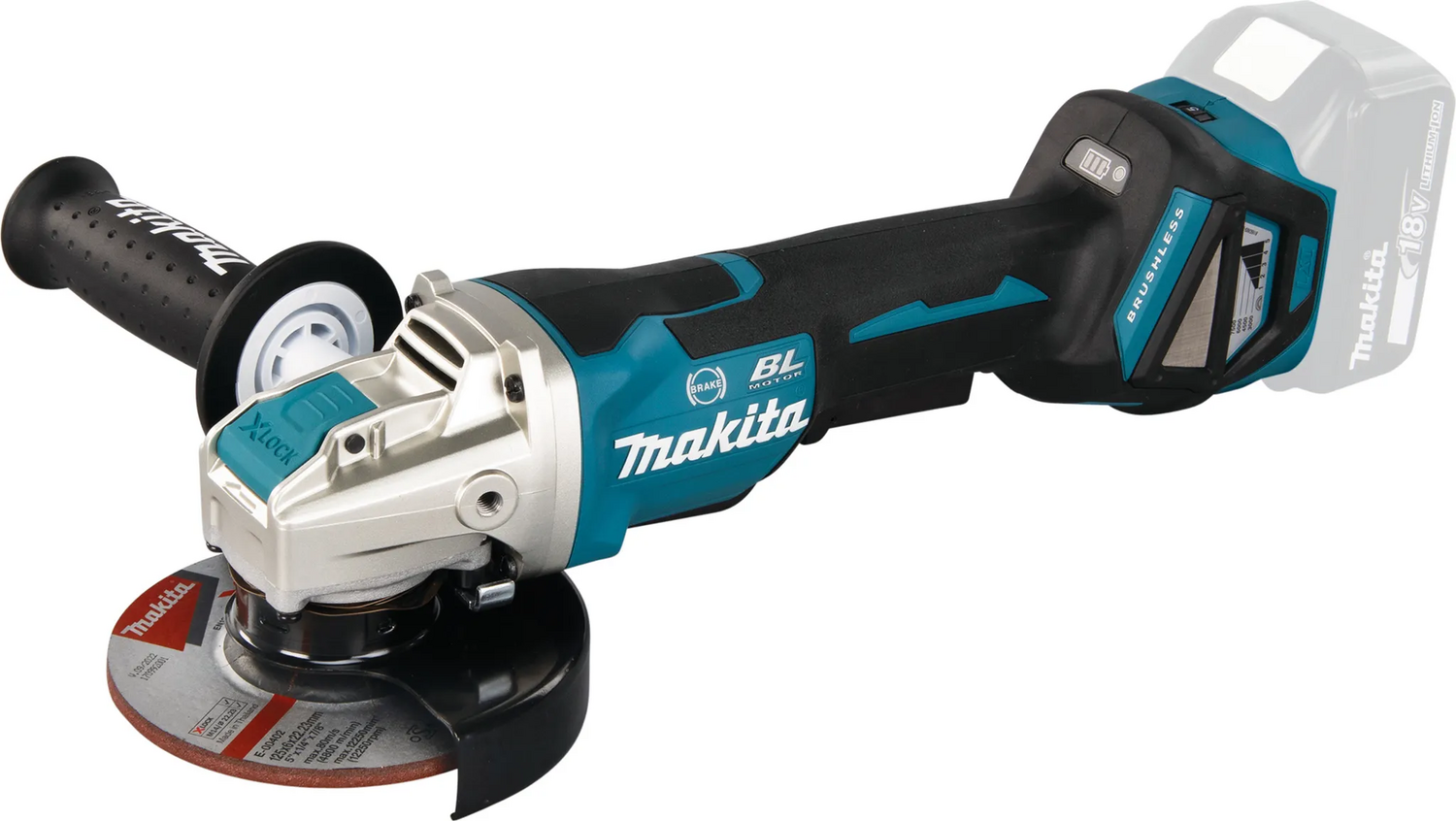 B-Ware Makita  Dga519 Z Akku Winkelschleifer Schleifgerät 125 Mm 18 V Werkzeug Ohne Akku