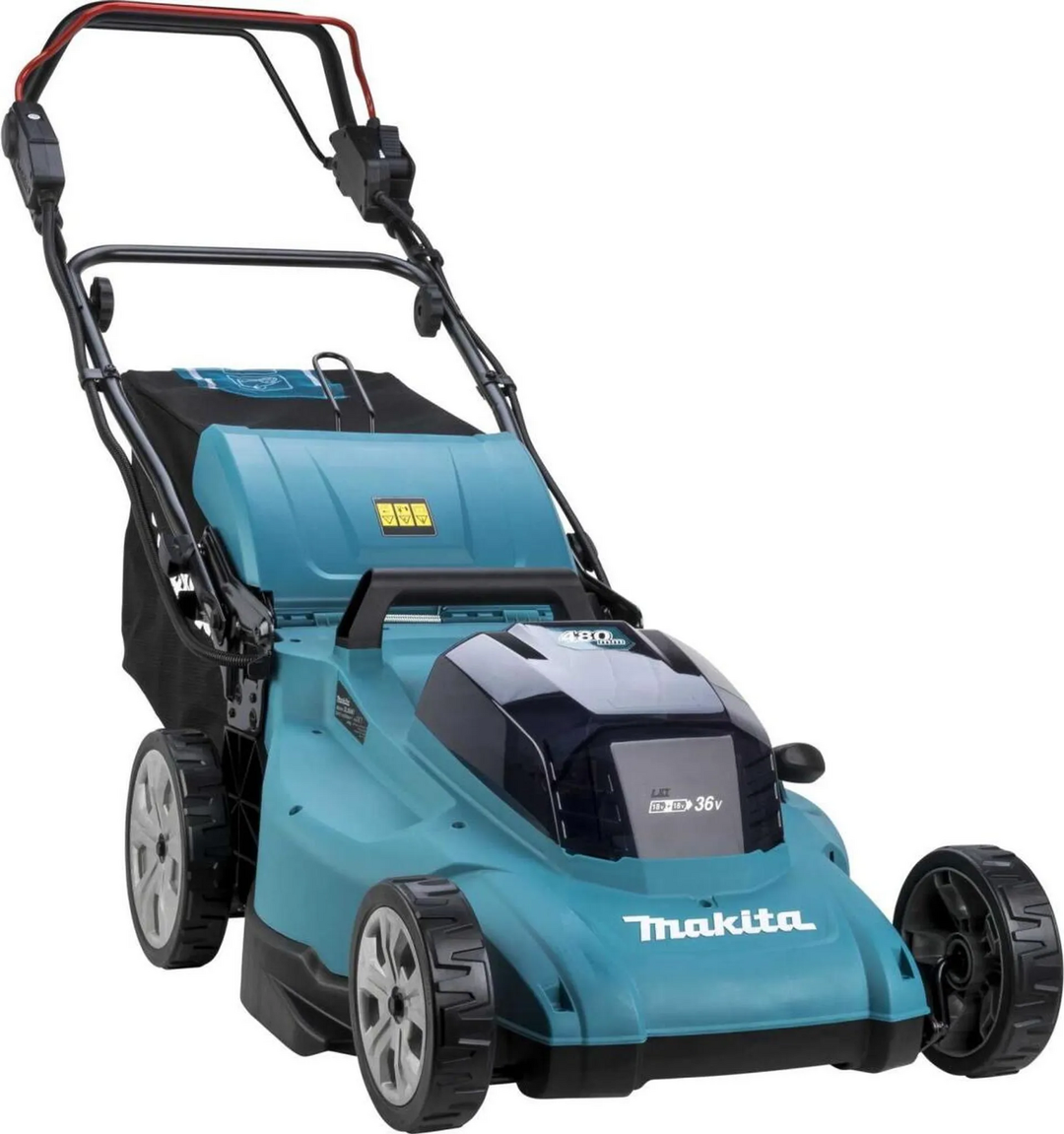 Makita Dlm481 Z Akku Rasenmäher Rasenmäher Mäher Rasenflächen 2x18 V Mittelgroß  B-Ware - 88381756686