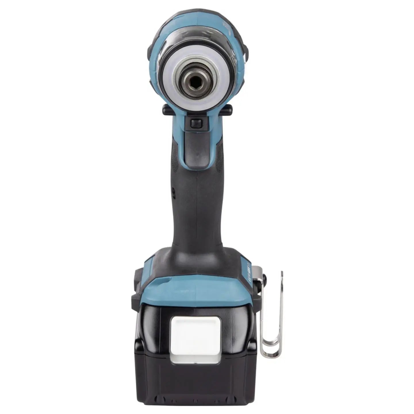 B-Ware Makita Akku Schlagschrauber Drehschrauber 18 V Set Makpac Einhängebügel 2 Akkus - 197050001344