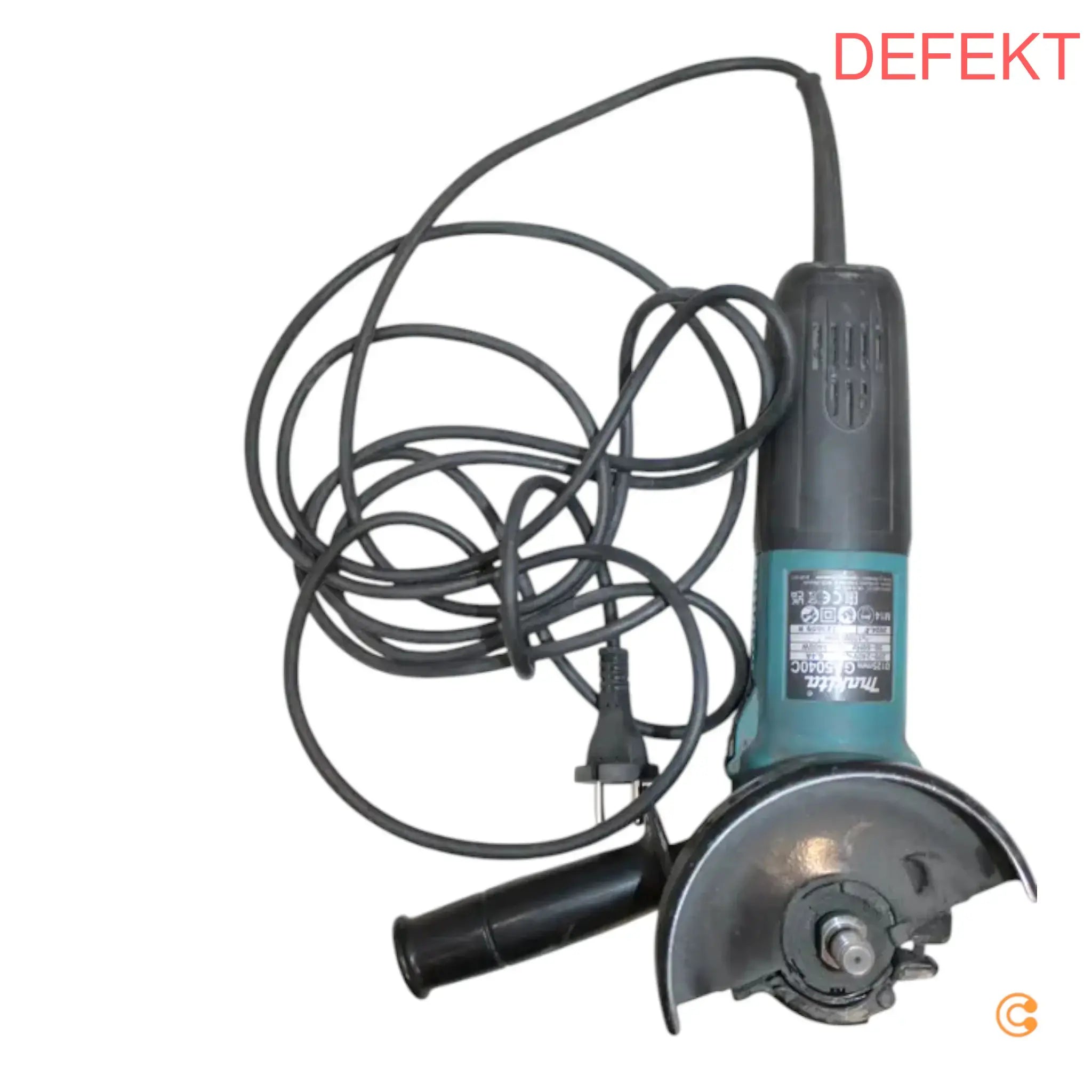 Makita Ga5040 Cz1 Winkelschleifer Scheibendurchmesser 125mm 1400 W Defektware D-Ware