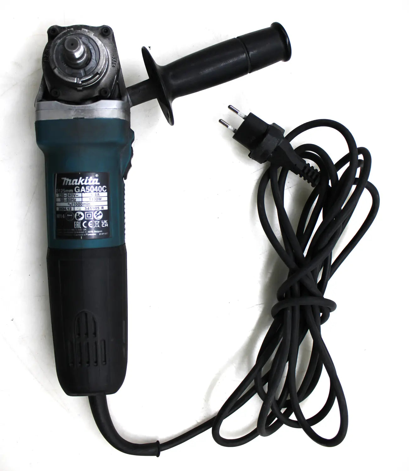 B-Ware Makita Ga5040 Cz1 Winkelschleifer Scheibendurchmesser 125mm 1400 W Siehe Text/Foto - 88381651547