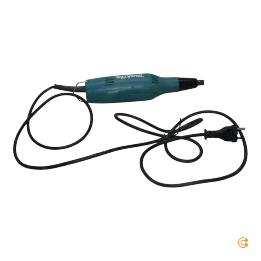 Makita Gd0603 Geradschleifer 6mm Schleifer Rutschfest Siehe Text/Foto C-Ware - 88381801089