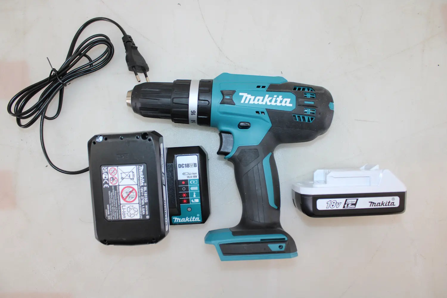 B-Ware Makita Bohrschrauber Akkuschrauber Hp488 Dwe G Serie Siehe Text/Foto - 88381733373