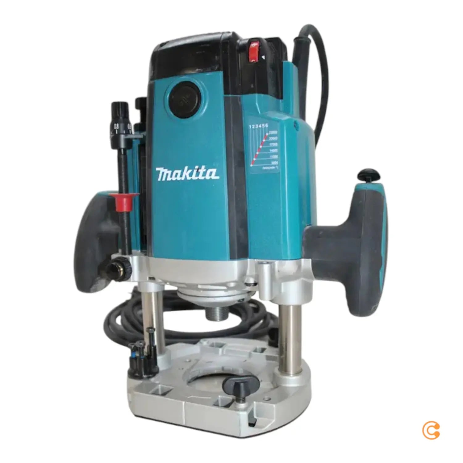 Makita Oberfräse Fräse 2300 W Makpac Set Werkzeugaufnahme 12mm Blau B-Ware - 88381782968