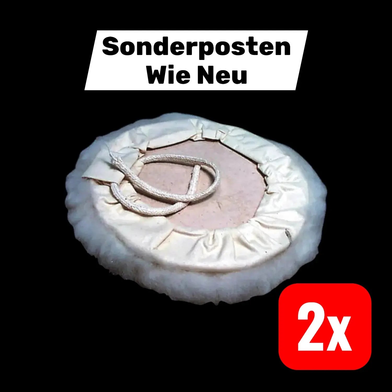 B-Ware Makita Polierhaube überzug Polierpad 180mm Tunnelzug 794176 0 Passend 2 Stück - 88381117159