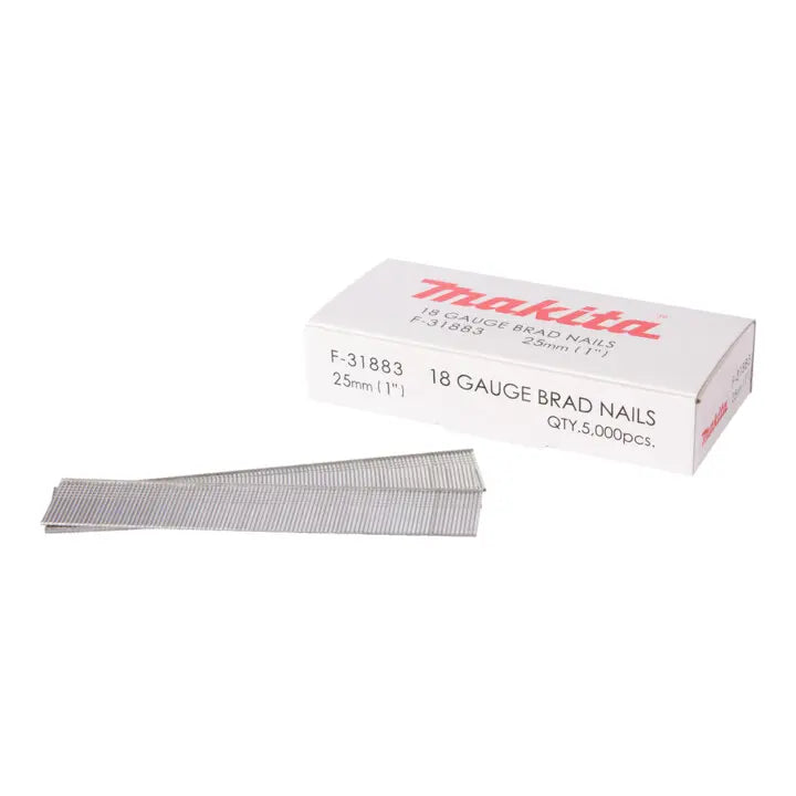 B-Ware Makita Stauchkopfnagel Nagel 25mm F31883 Stift Nägel 18ga Werkzeug Zubehör - 88381292443
